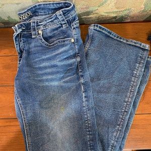Rock and Roll Denim Riding Jeans